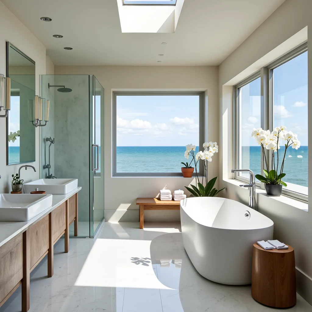 Spa Bathroom - Coastal