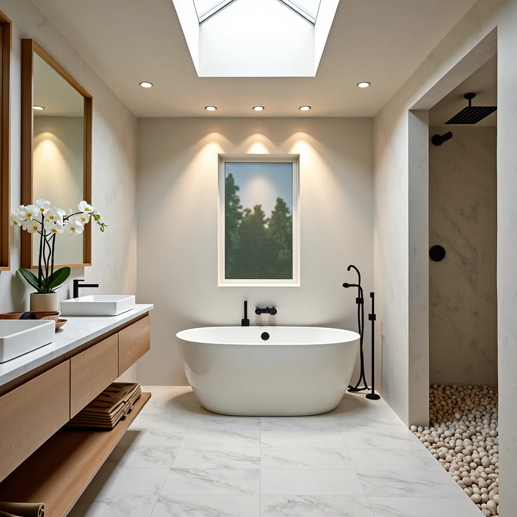 Spa Bathroom - Farmhouse