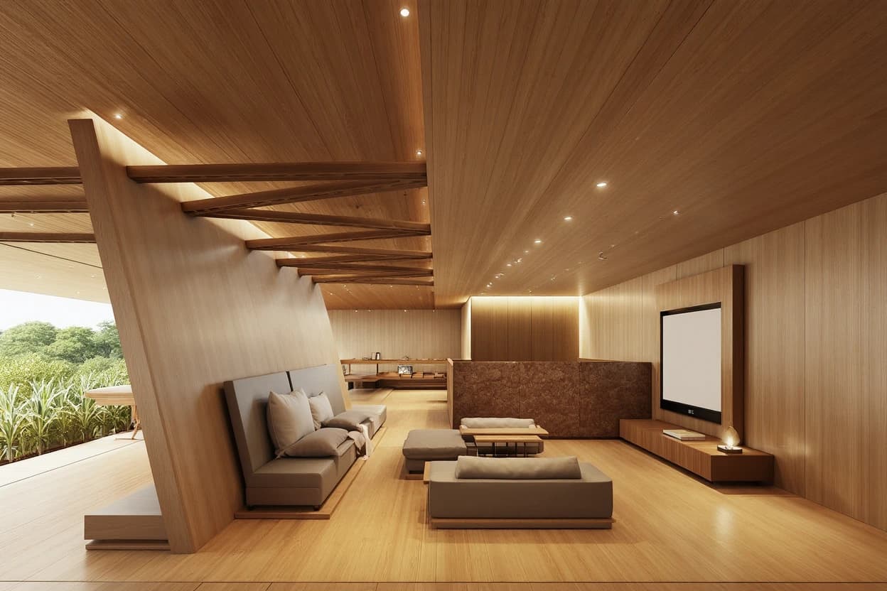 Z-Shape Room - Japandi