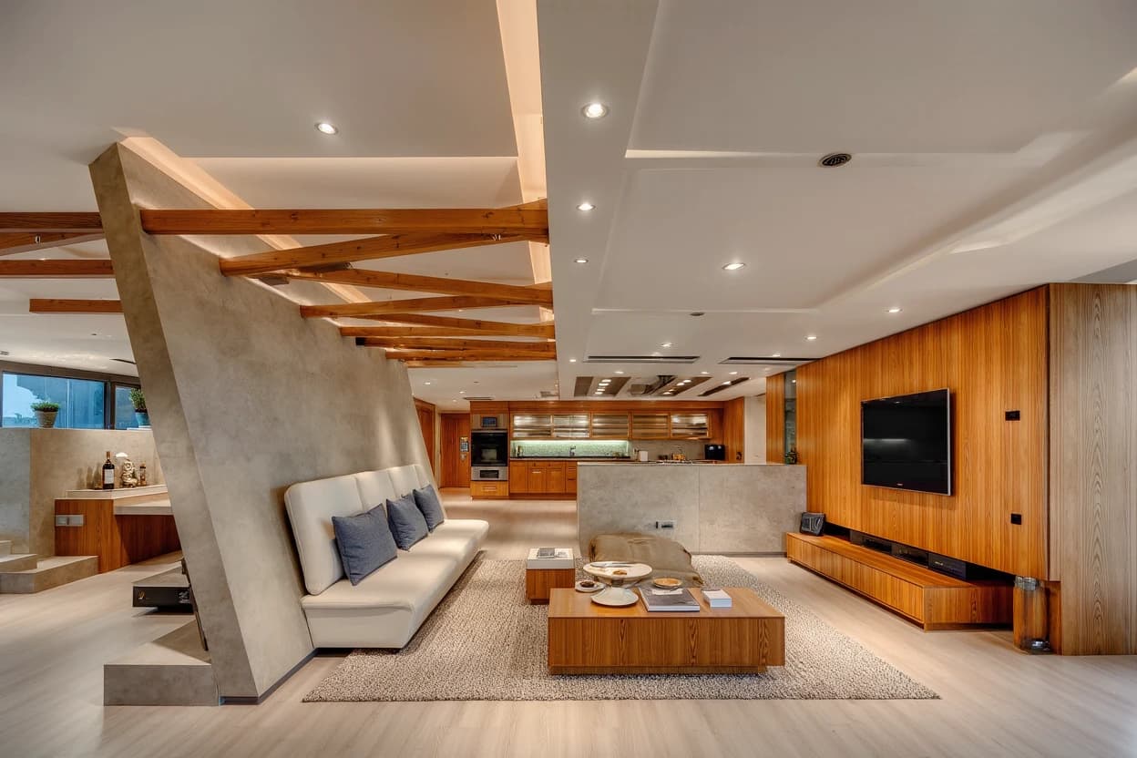 Z-Shape Room - Modern